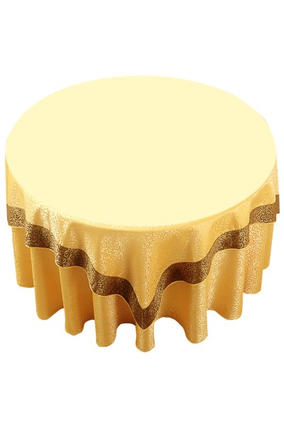 Customized double-layer hotel table cover design Jacquard hotel table cover waterproof and anti-fouling table cover special shop round table 1 meter 1.2 meters 1.3 meters, 1,4 meters 1.5 meters 1.6 meters 1.8 meters, 2.0 meters, 2.2 meters, 2.4 meters, 2. detail view-4